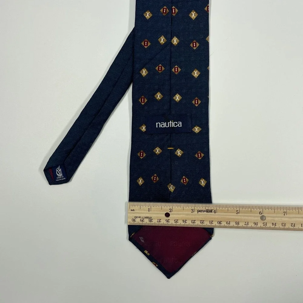 Nautica silk necktie